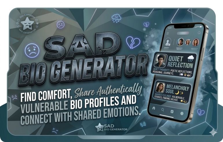 Sad Bio Generator