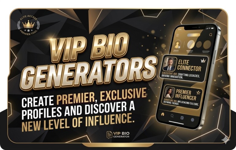 VIP Bio Generator