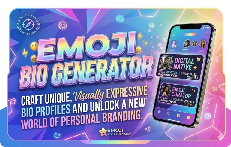 Emoji Bio Generator