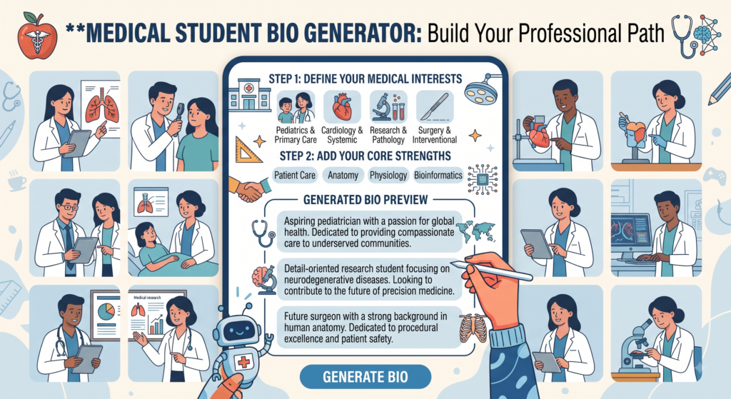 Medical Student Bio Generator