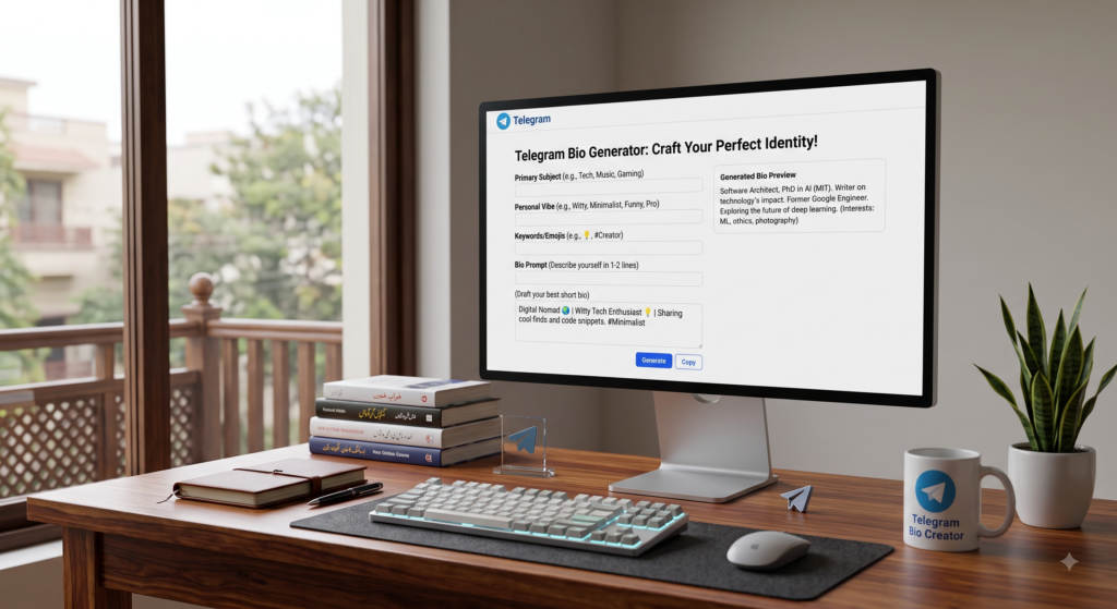 Telegram Bio Generator