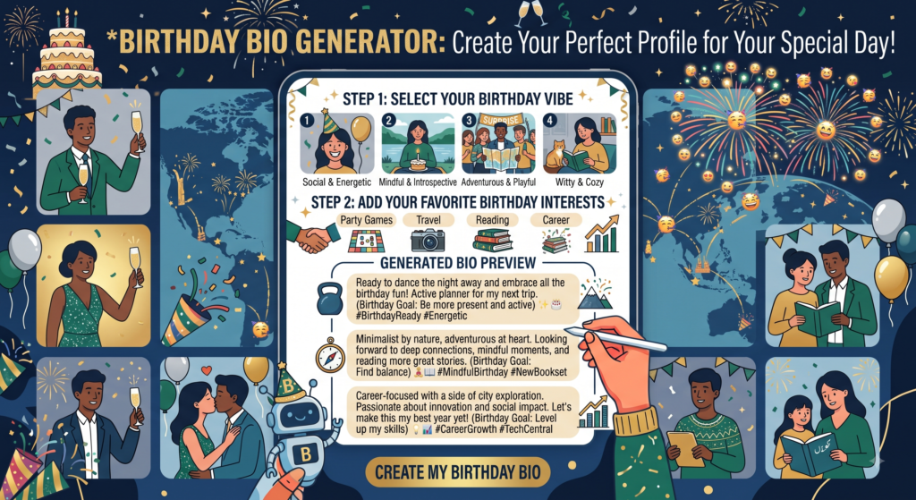 Birthday Bio Generator