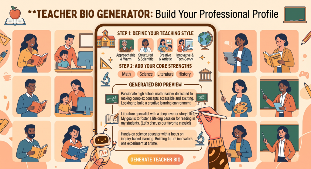Teacher Bio Generator